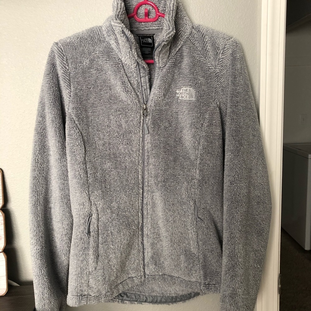 North Face Gray Osito 2 Fleece Jacket